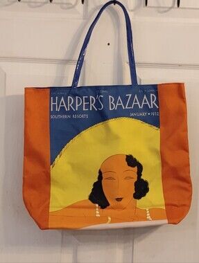 Estee Lauder Orange Blue Yellow Harper's Bazaar Shoulder Bag